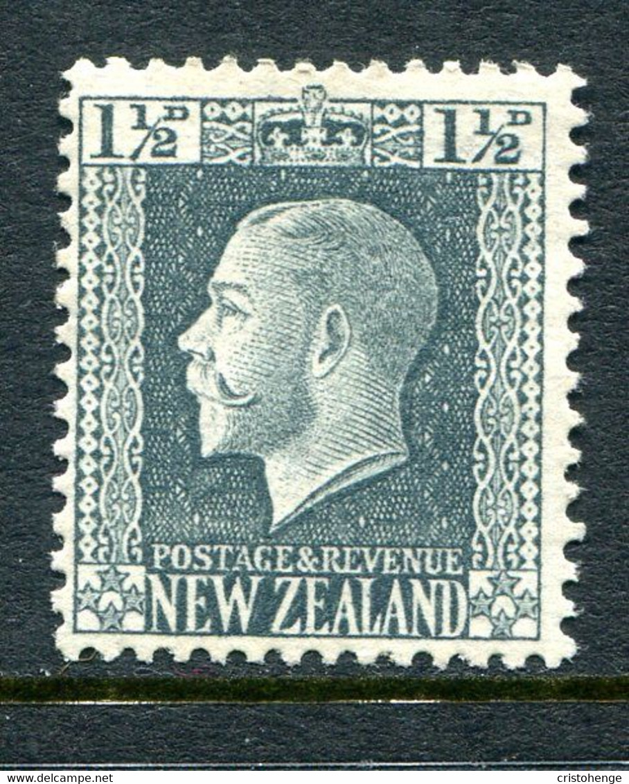 New Zealand 1915-30 KGV - Recess - P.14 X 13½ - 1½d Grey-slate HM (SG 416) - Ongebruikt