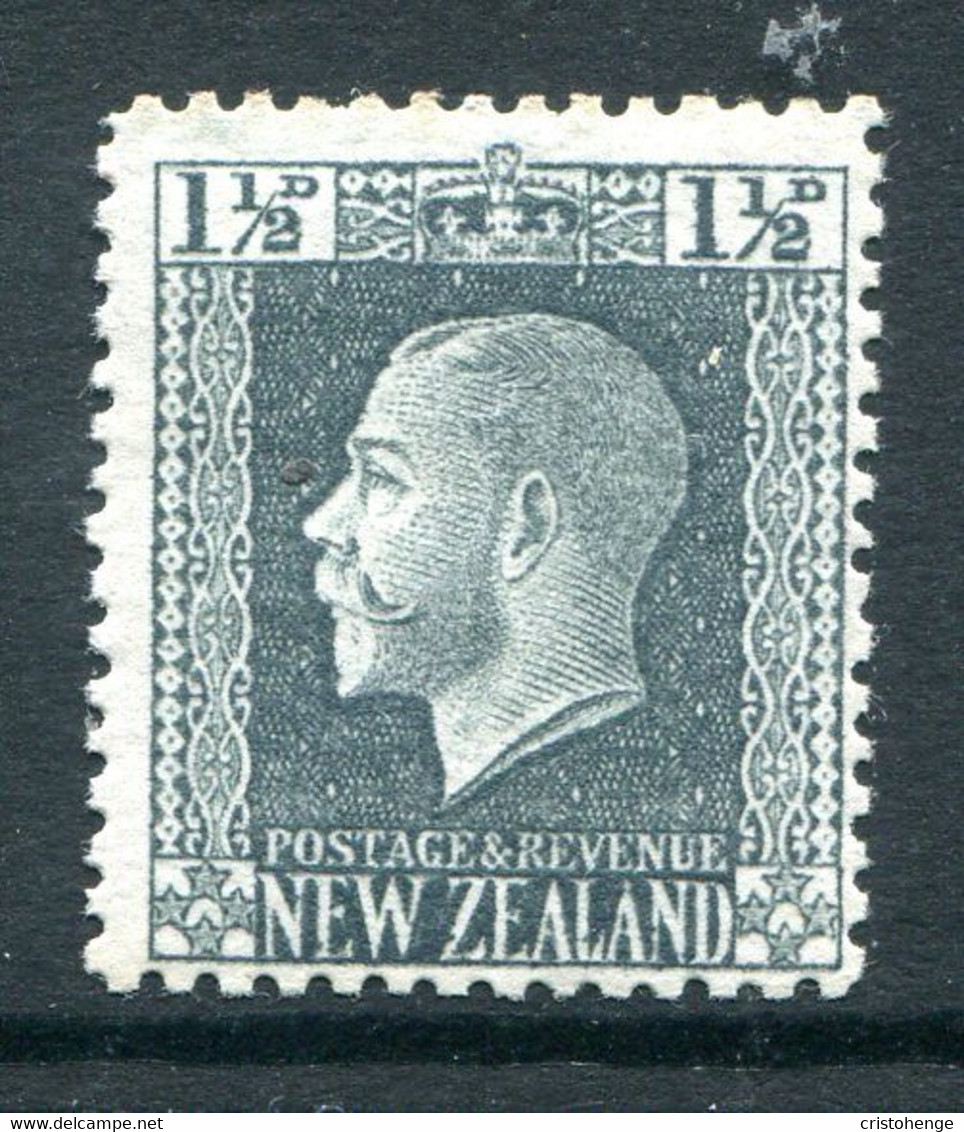 New Zealand 1915-30 KGV - Recess - P.14 X 14½ - 1½d Grey-slate HM (SG 416a) - Nuovi