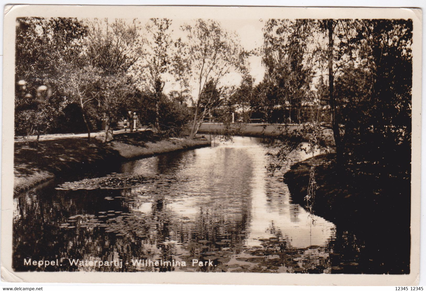 Meppel, Waterpartij-Wilhelmina Park - Meppel