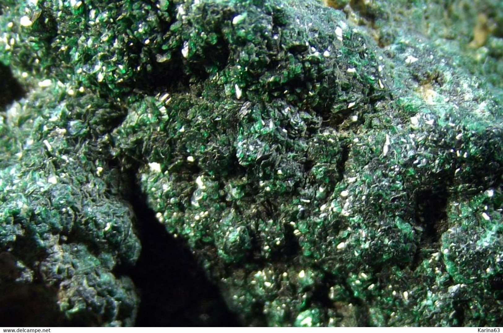 Malachite ( 4.5 X 4.5  X 2.5 Cm)  L'Etoile Du Congo Mine -  Lubumbashi, Katanga Copper Crescent - Katanga -  D.R. Congo - Minéraux