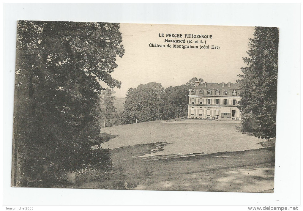 Eure Et Loir - 28 Souancé Chateau De Montgraham Coté Est Le Perche Pittoresque - Otros & Sin Clasificación