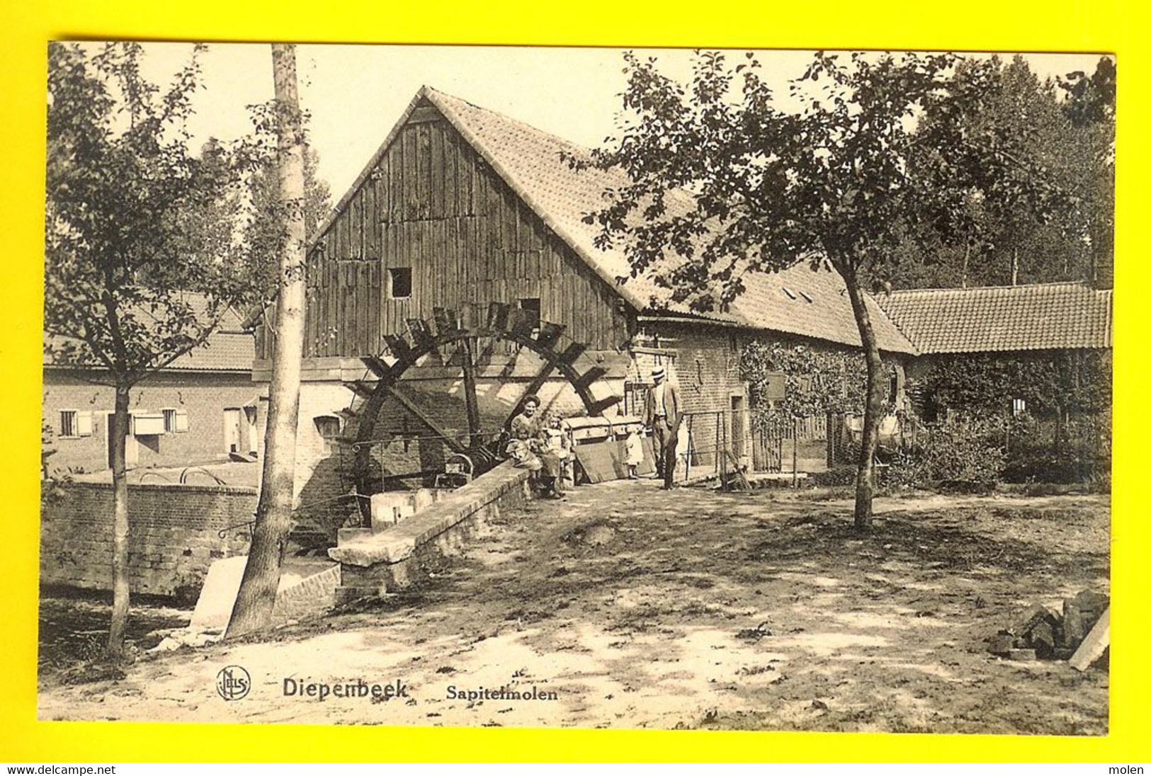 SAPITELMOLEN = WATERMOLEN Te DIEPENBEEK * Moulin à Eau Molen Mill Muhle Molino  2079 - Diepenbeek