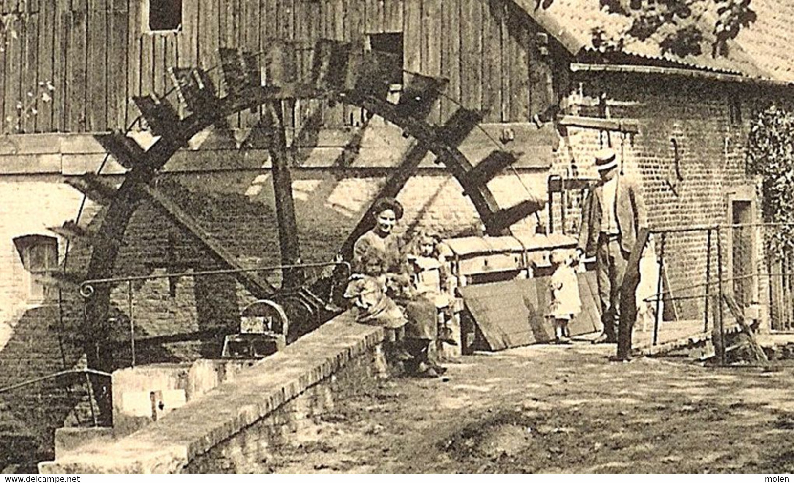 SAPITELMOLEN = WATERMOLEN Te DIEPENBEEK * Moulin à Eau Molen Mill Muhle Molino  2079 - Diepenbeek