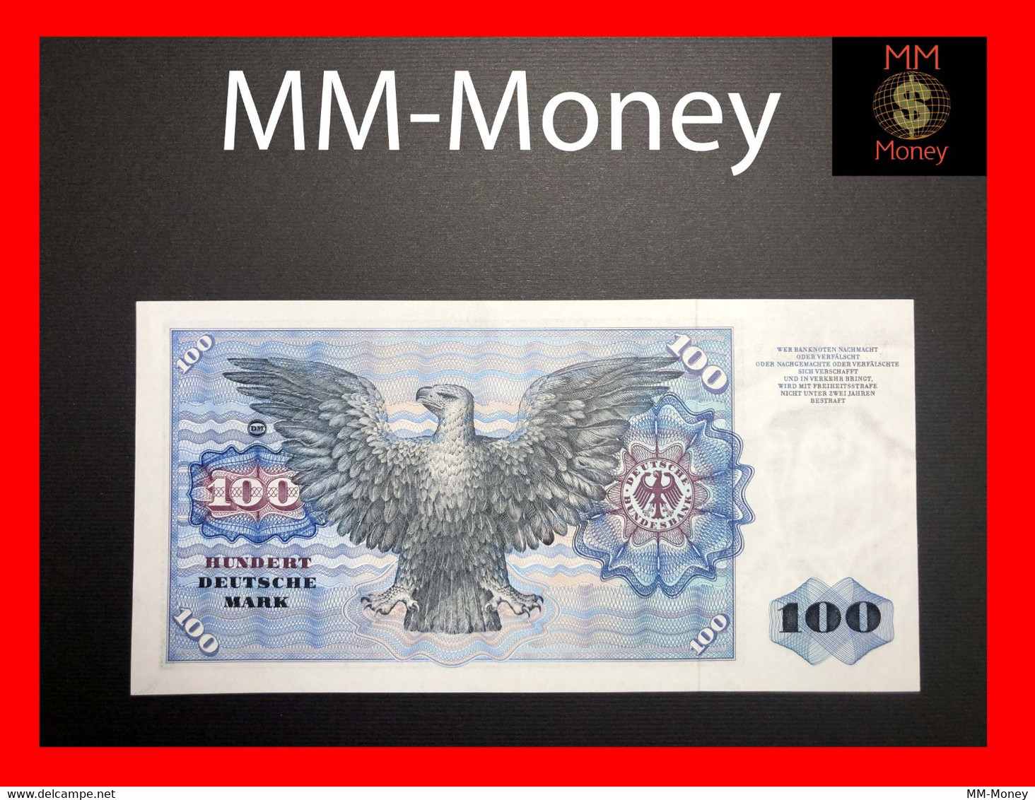 GERMANY Federal Republic  100 Deutsche Mark  2.1.1970  P. 34   "scarce Date"   UNC- - 100 Deutsche Mark