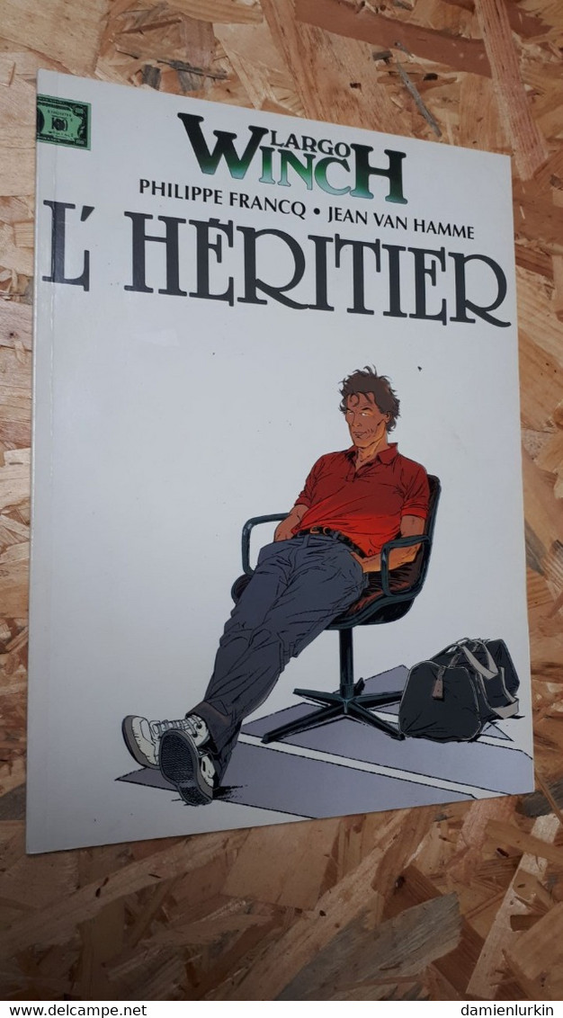 L'HERITIER 1 FRANCQ VAN HAMME 48 PAGES TRES BON ETAT LOT DE 2 EDITIONS DIFFERENTES - Largo Winch