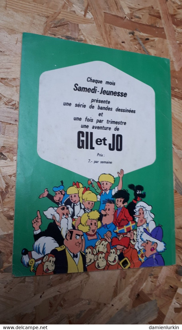 LES AVENTURES DE GIL ET JO MYSTERE AUX INDES J.NYS 48 PAGES BON ETAT - Samedi Jeunesse