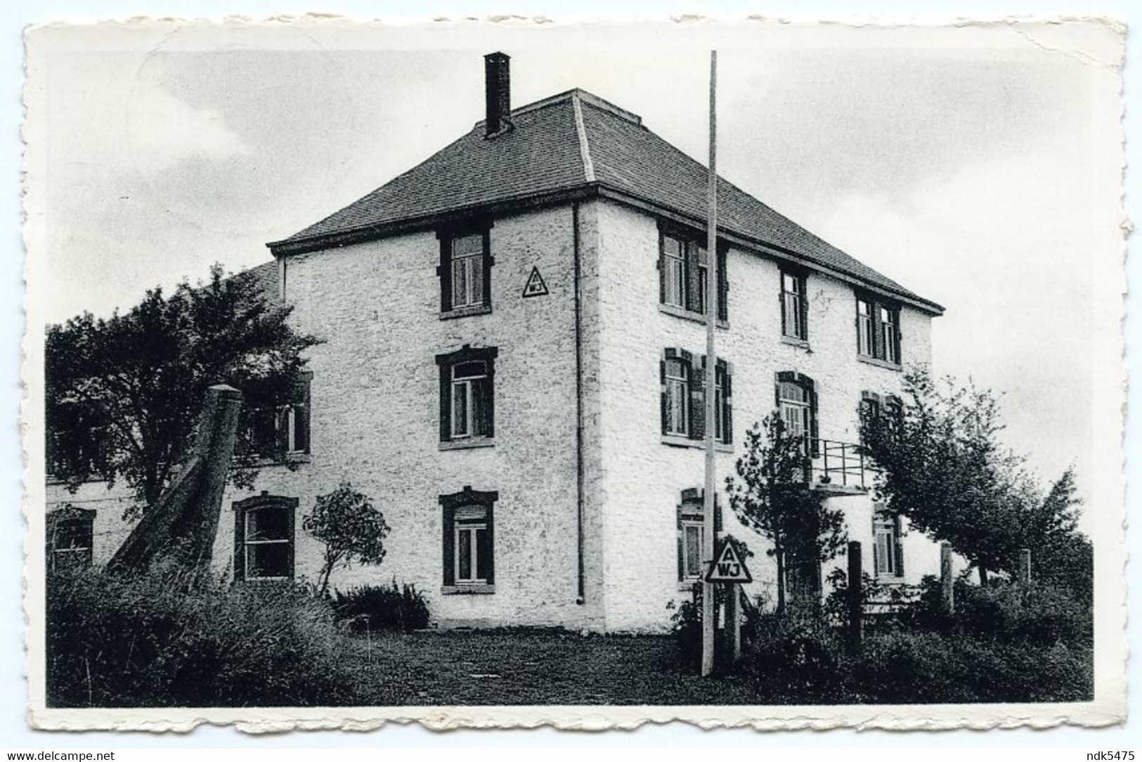 BELGIQUE : CHAMPLON - AUBERGE DE JEUNESSE (YOUTH HOSTEL) / ADDRESS - WELWYN GARDEN CITY, HEATHER ROAD (OWEN) - Tenneville