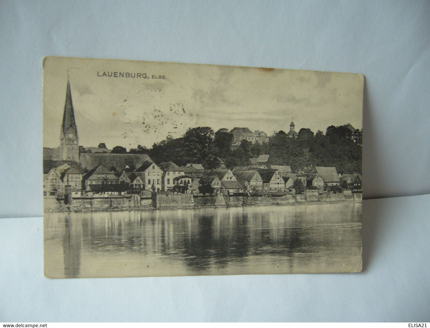 LAUENBURG ELBE ALLEMAGNE SCHLEWIG HOLSTEIN CPA 1907 - Lauenburg