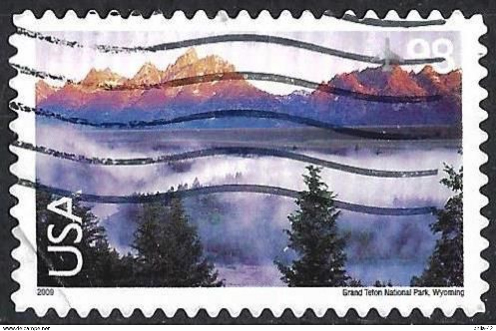 United States 2009 - Mi 4507- YT Pa 139 ( Mountains In Grand Teton National Park Wyoming ) - 3b. 1961-... Nuevos