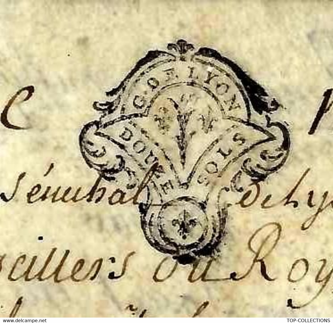 1775 PARCHEMIN Avec CACHET DE GENERALITE LYON Et  2 SIGNATURES VENTE DE SOUFFET DE FORGE SUPERBE !! - Historische Documenten