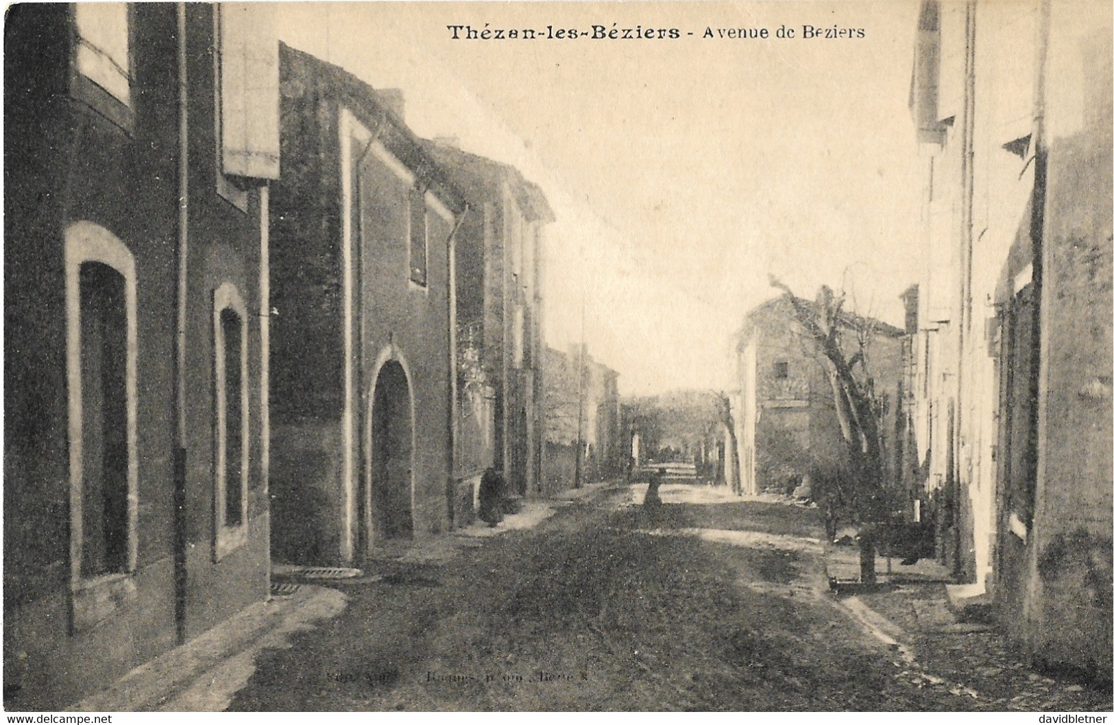 Thézan Les Béziers Avenue De Béziers - Other & Unclassified