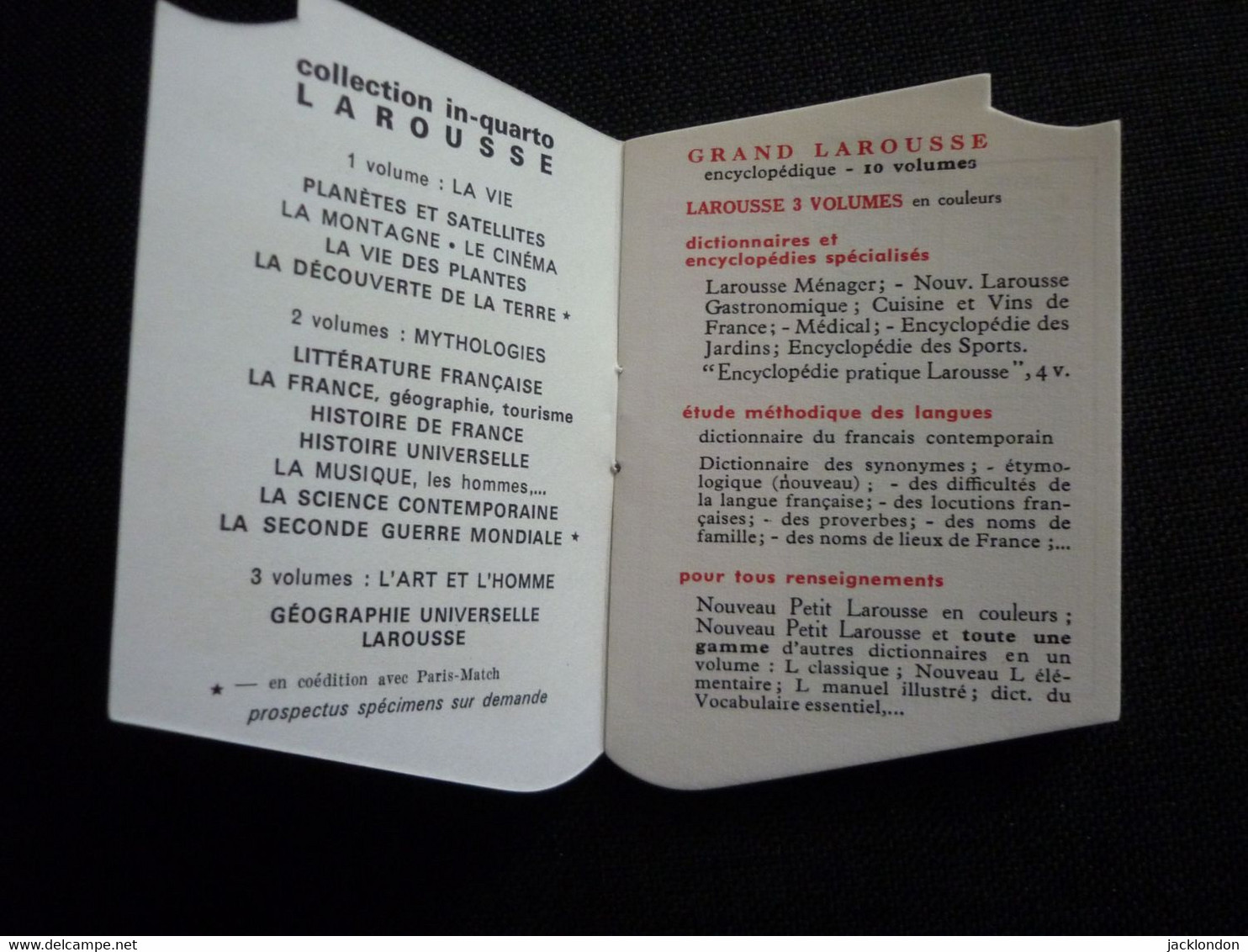 Petit Calendrier Ancien Publicitaire  1969  Petit Larousse - Petit Format : 1961-70