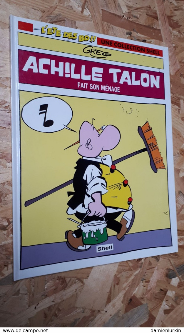 ACHILLE TALON FAIT SON MENAGE 2 GREG 48 PAGES L'ETE DES BD!! (SHELL) BON ETAT GENERAL - Achille Talon