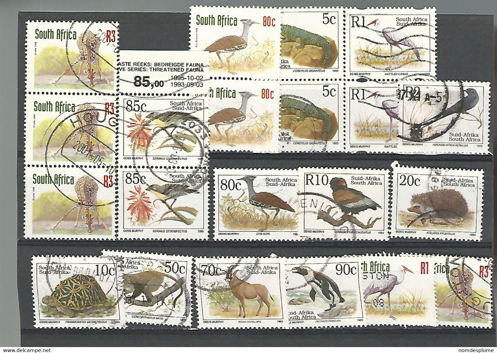 55033 ) Collection South Africa Wildlife - Collections, Lots & Series