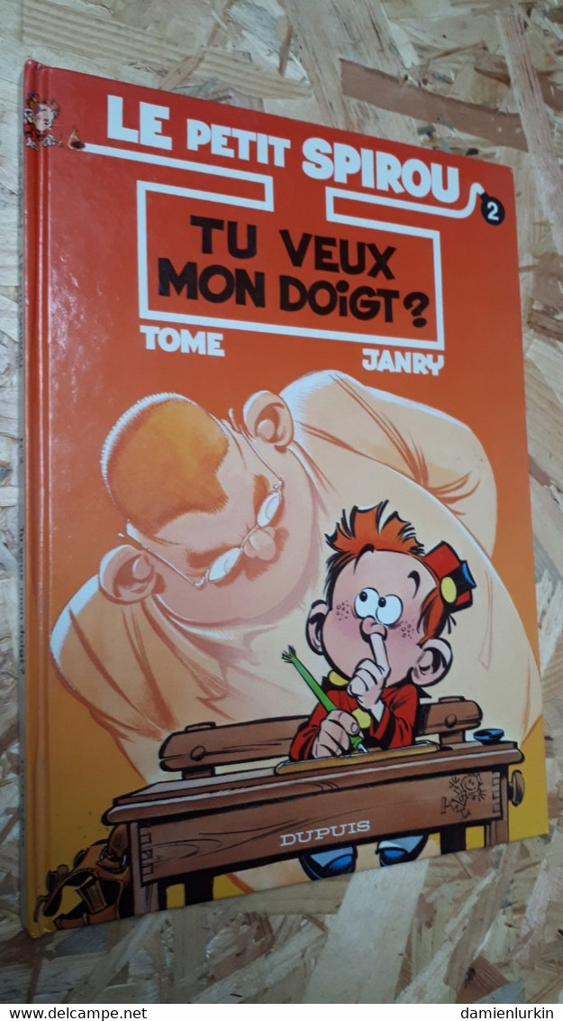 N° 2 TU VEUX MON DOIGT? TOME JANRY 48 PAGES EDITION DUPUIS 1991 BON ETAT GENERAL - Petit Spirou, Le