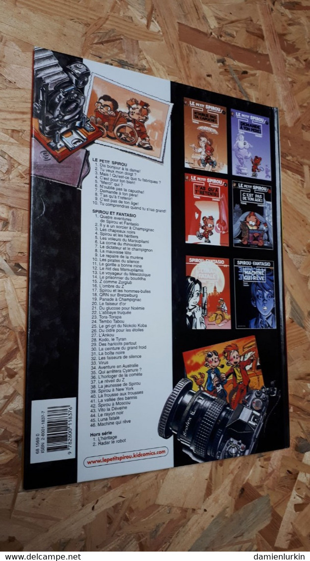 N° 2 TU VEUX MON DOIGT? TOME JANRY 48 PAGES EDITION DUPUIS 1991 REEDITION SUPERBE ETAT ! - Petit Spirou, Le