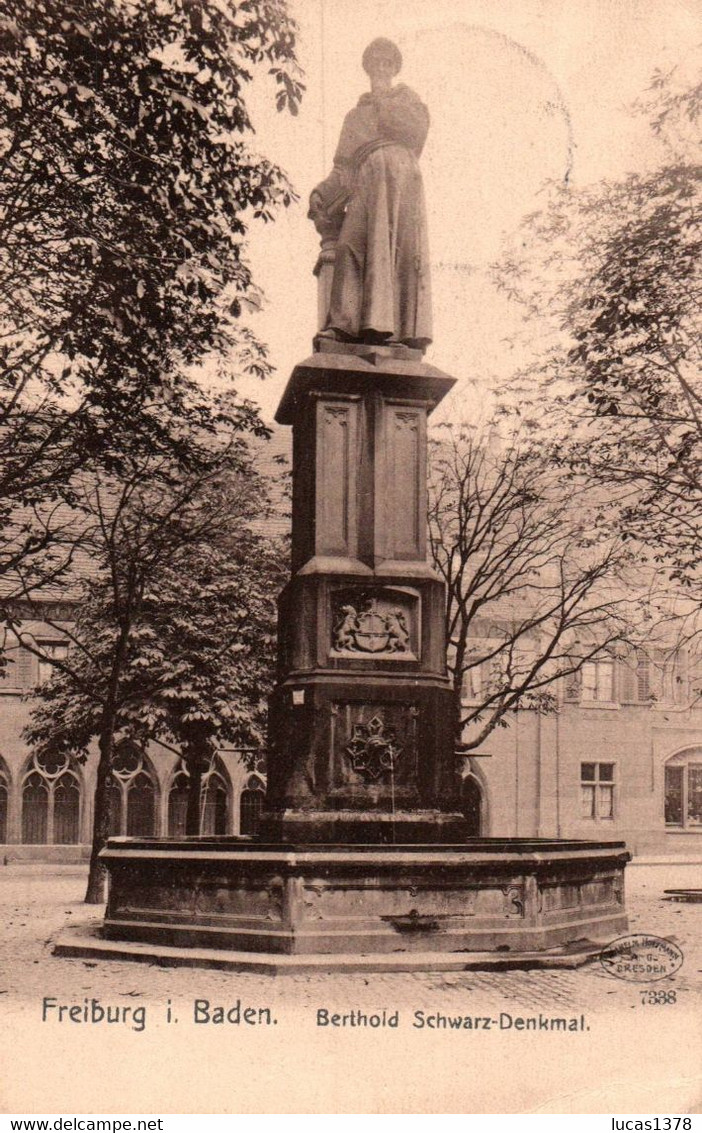 FREIBURG I BADEN / BERTHOLD SCHWARZ DENKMAL - Fribourg