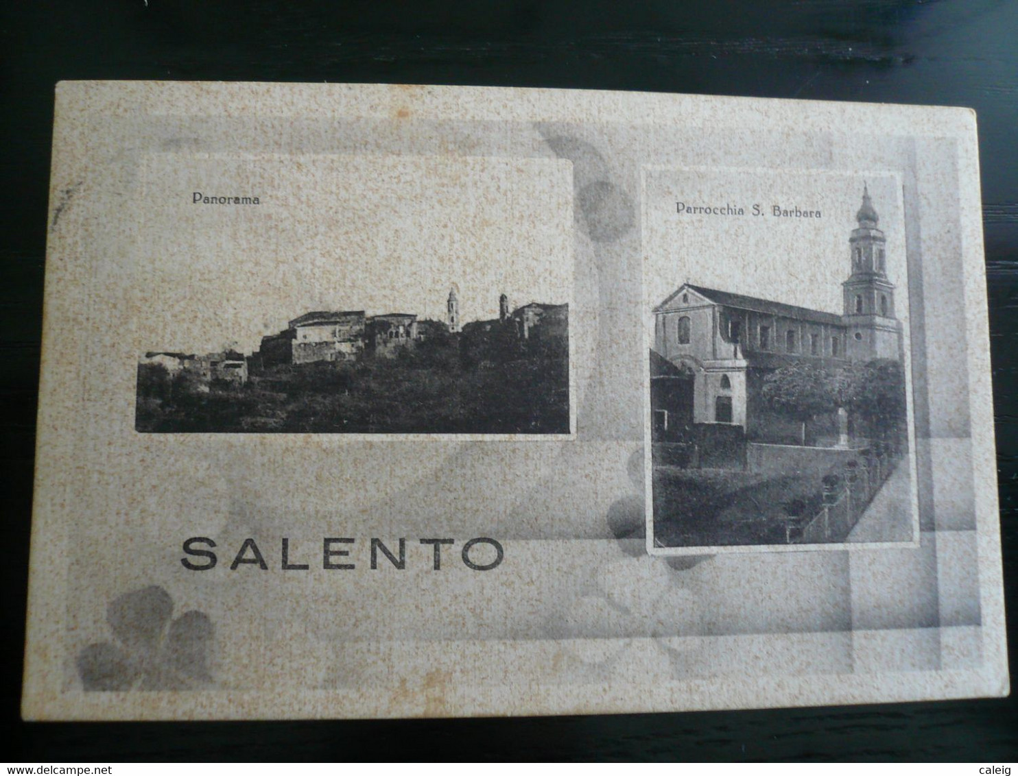 SALENTO - Salerno Vedutine Usata 1932 - Cava De' Tirreni