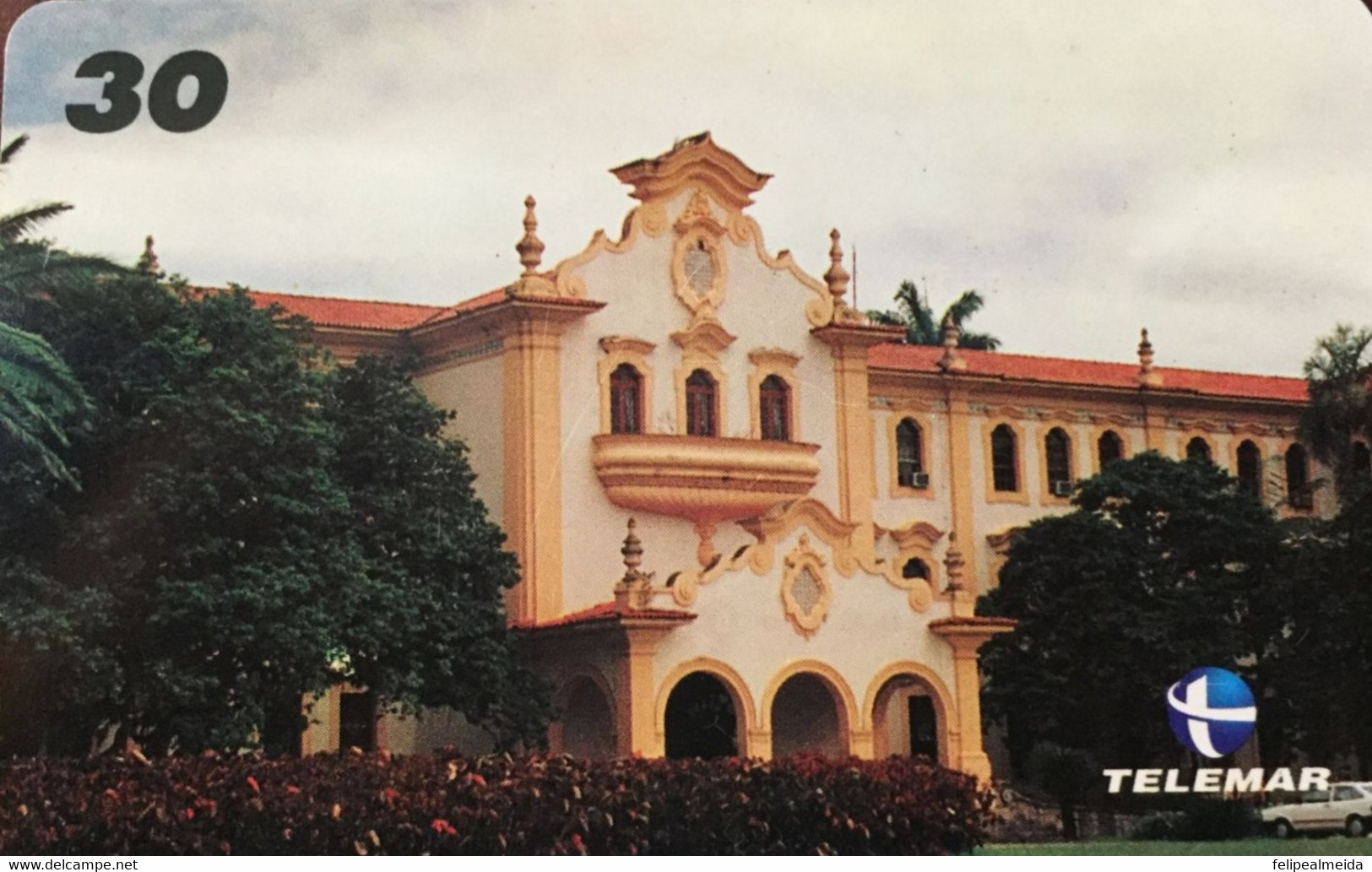 Phone Card Produced By Telemar In 2000 - Building Of The Animal Science Course At The Federal Rural University Of Rio De - Cultural