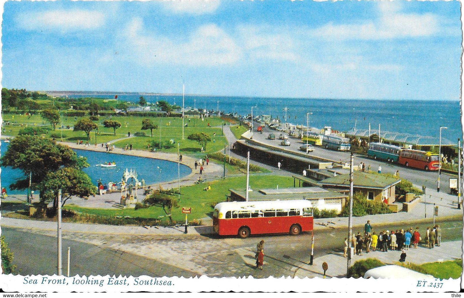 Sea Front, Looking East, Southsea - Autobus - Portsmouth