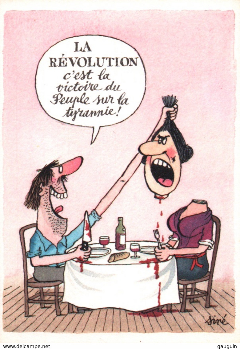 CPM - Illustration SINÉ - "Bicentenaire De La Révolution 1989" - Edition Nlles Images - Sine