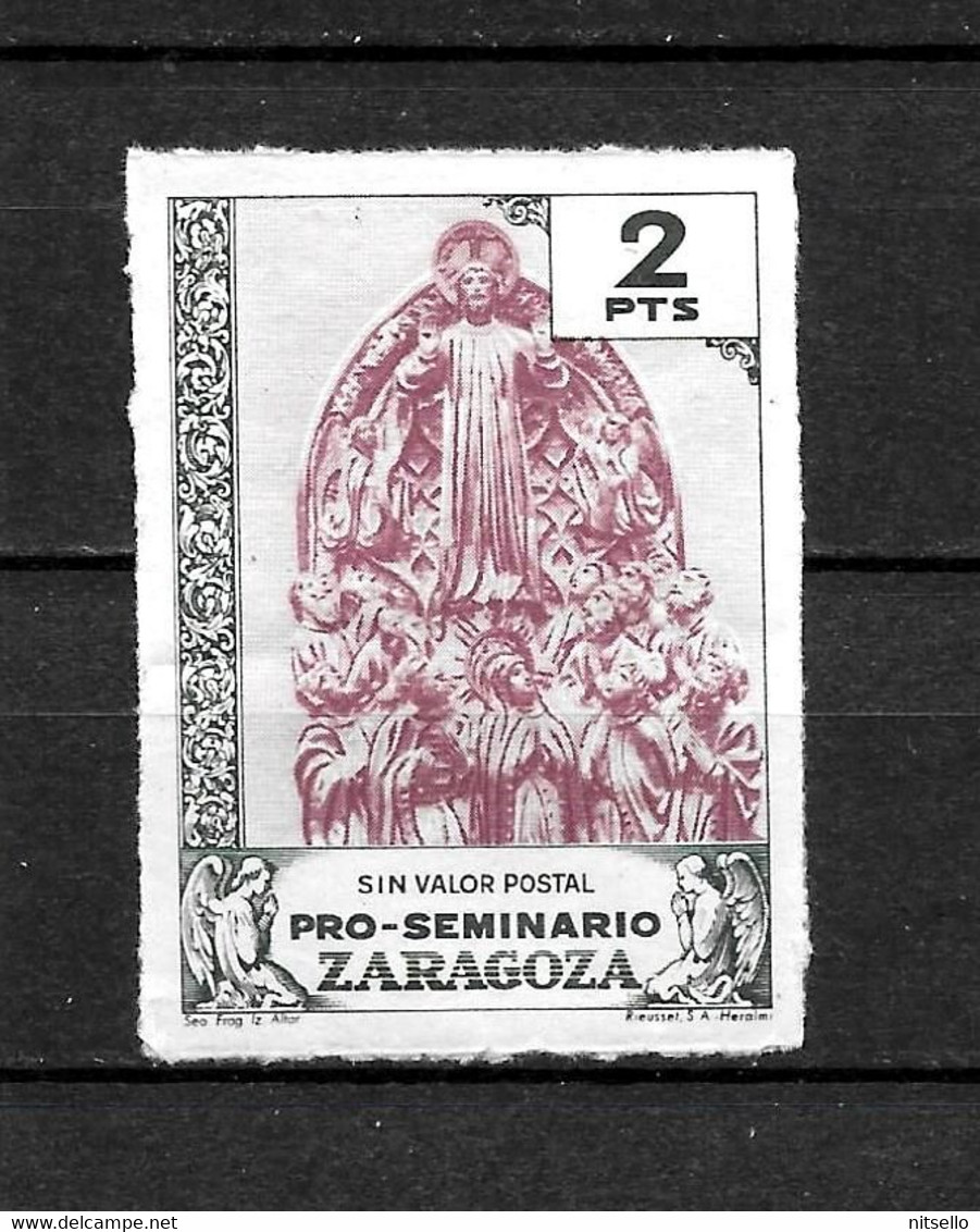 LOTE 2190  /// (C020)  PRO SEMINARIO ZARAGOZA  **MNH  ¡¡¡ OFERTA - LIQUIDATION - JE LIQUIDE !!! - Spanish Civil War Labels