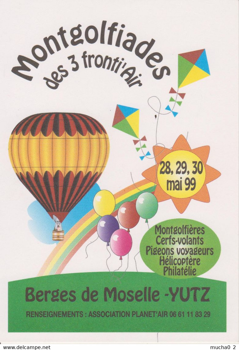 MONTGOLFIADES DES 3 FRONTI'AIR - YUTZ MOSELLE - Luchtballon