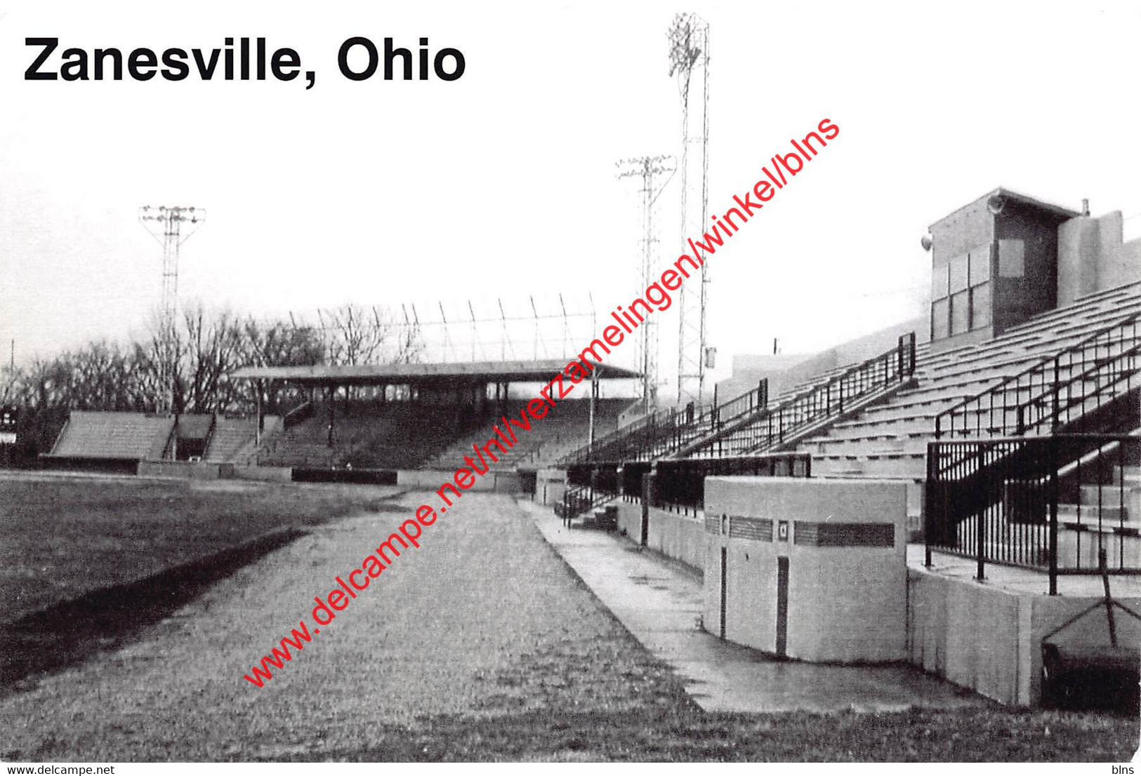 Zanesville - Gant Park Municipal Stadium - Baseball - Ohio United States - Zanesville