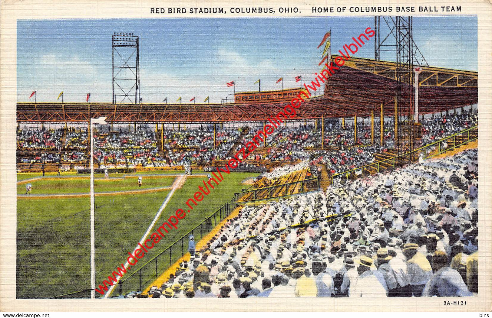 Columbus - Red Bird Stadium Night View - Baseball - Ohio United States - Columbus