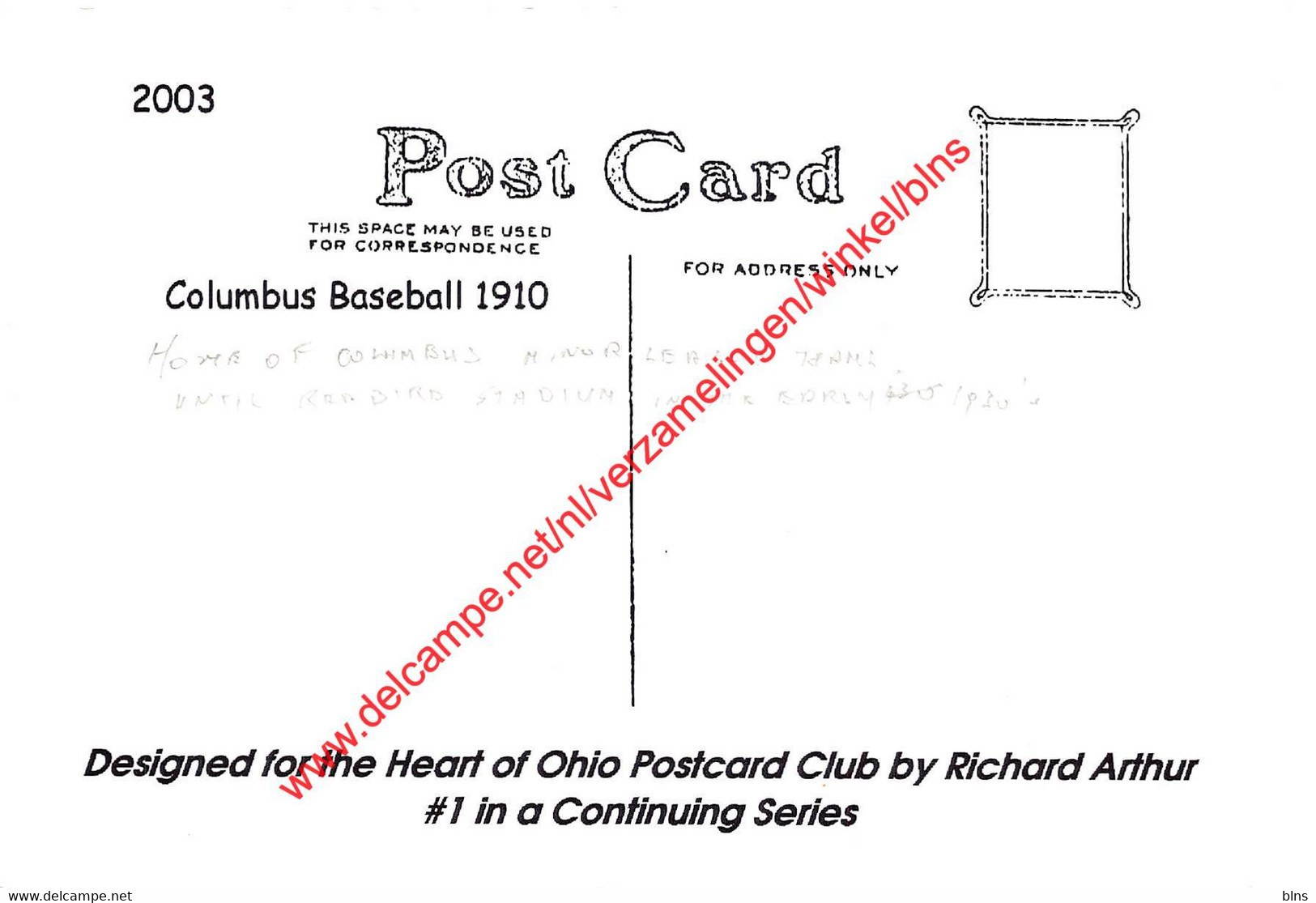 Columbus - Grand Stand Neil Park - Baseball - Ohio United States - Columbus