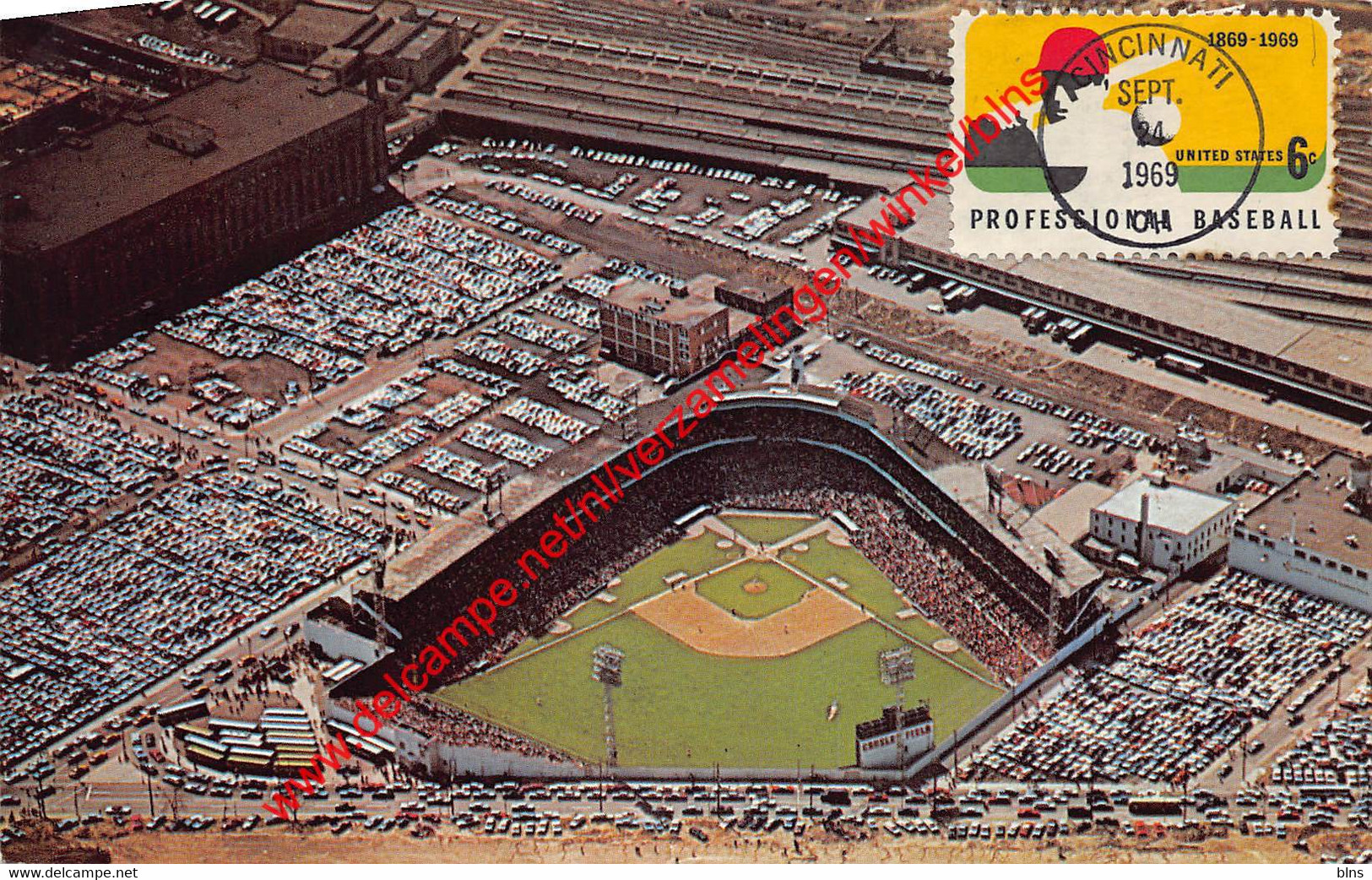 Cincinnati - Crosley Field - Home Of The Cincinnati Reds - Baseball - Ohio United States - Cincinnati