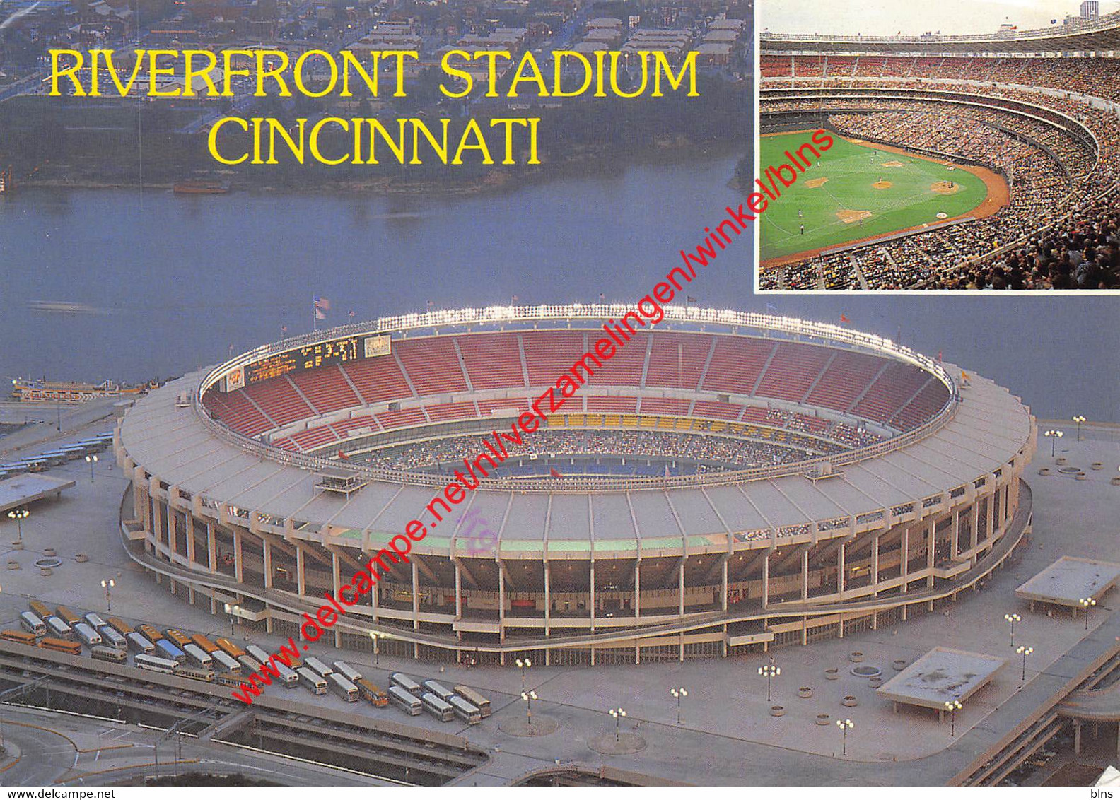 Cincinnati - Riverfront Stadium - Baseball - Ohio United States - Cincinnati