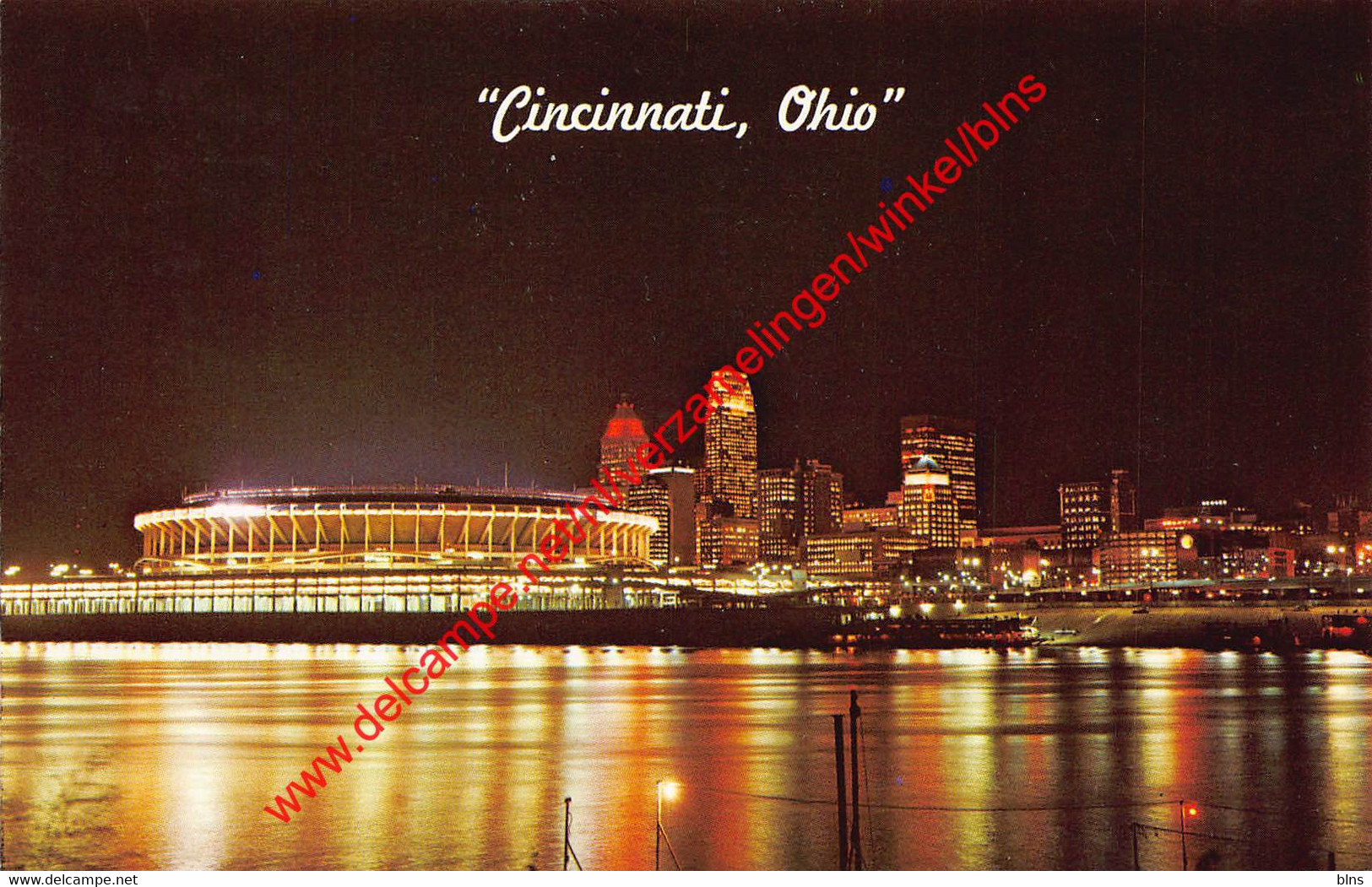 Cincinnati - Riverfront Stadium - Baseball - Ohio United States - Cincinnati