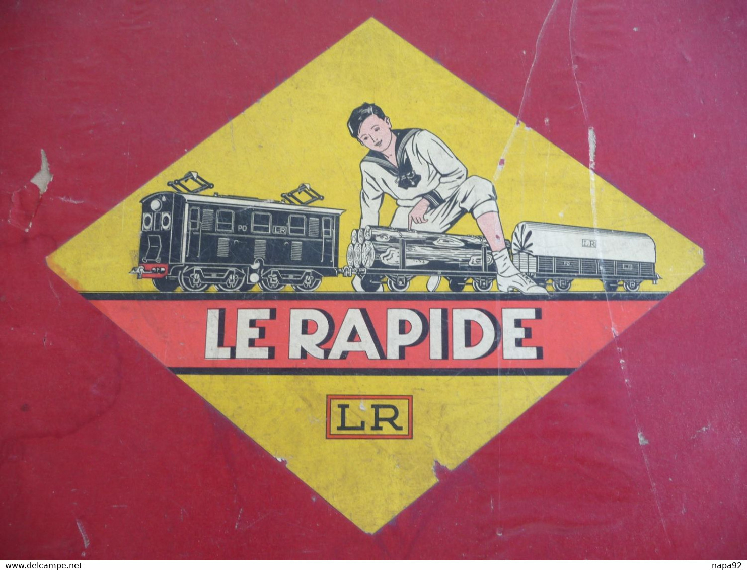TRAIN ELECTRIQUE "LR" - " LE RAPIDE" - Autres & Non Classés