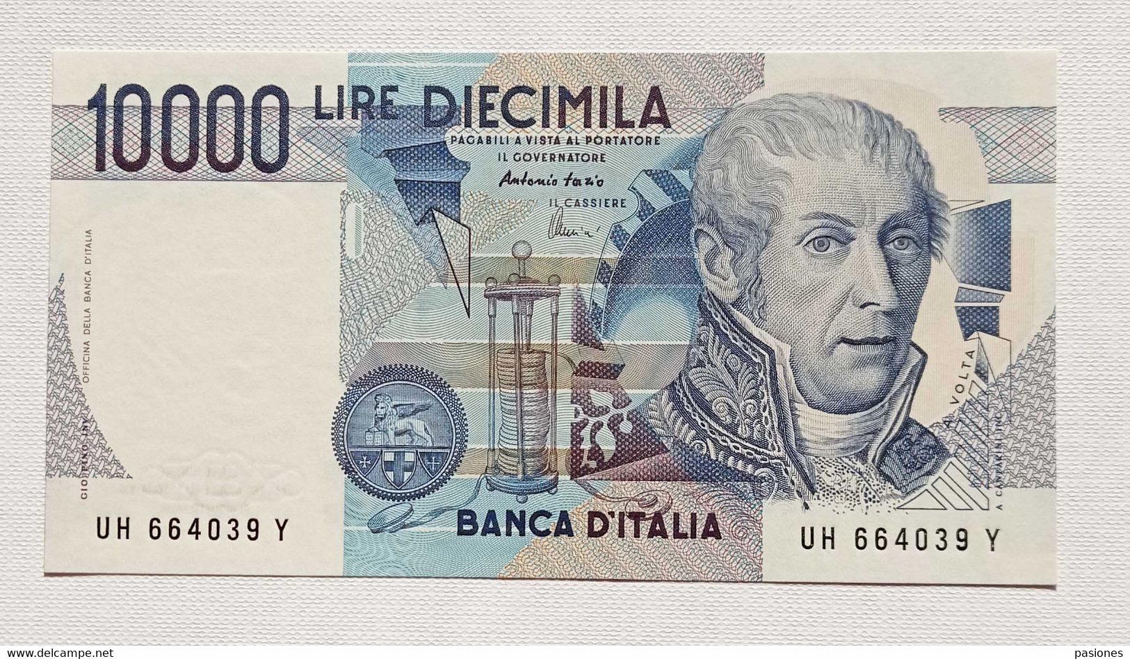 Banca D'Italia Lire 10000 Tipo A. Volta 17/12/1997 FDS - 10.000 Lire