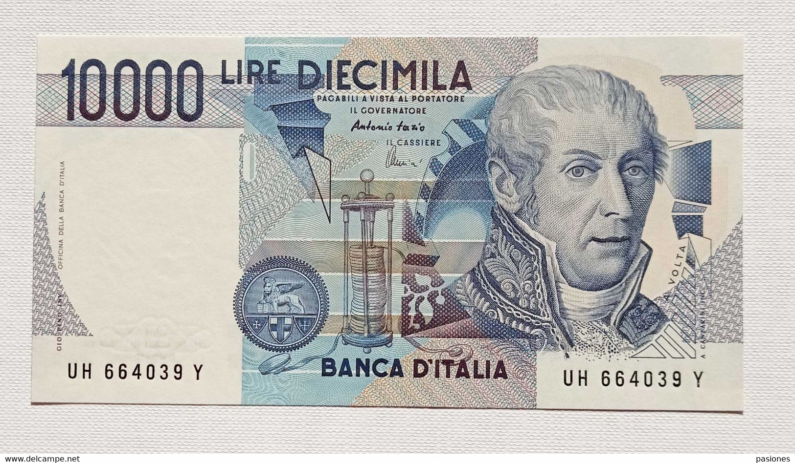 Banca D'Italia Lire 10000 Tipo A. Volta 17/12/1997 FDS - 10000 Lire