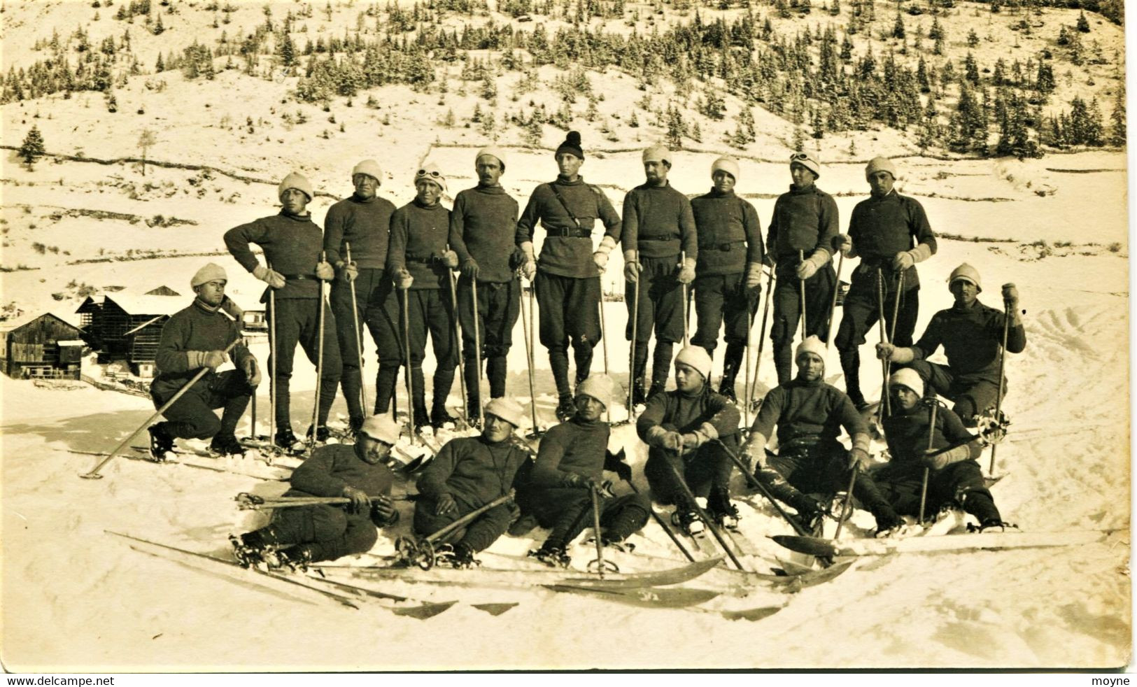 13514 - Autriche -   BRIXEN : Entrainement équipe De Ski  Pour Les Jeux Olympiques ?? Photographe Rudolf LARGAJOLLI - Brixen Im Thale