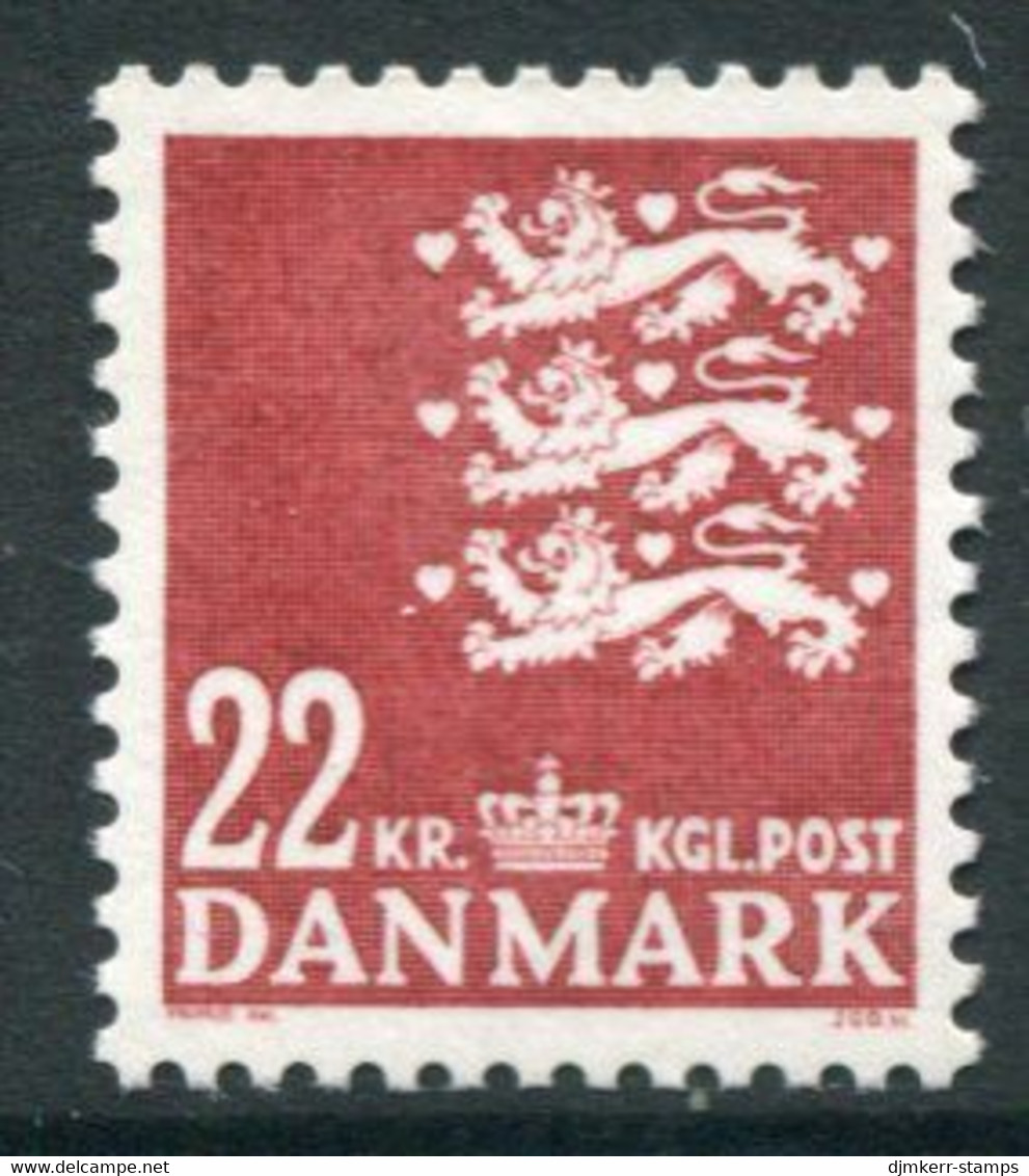 DENMARK 1987 Small Arms Definitive 22 Kr.. MNH / ** Michel 888 - Unused Stamps