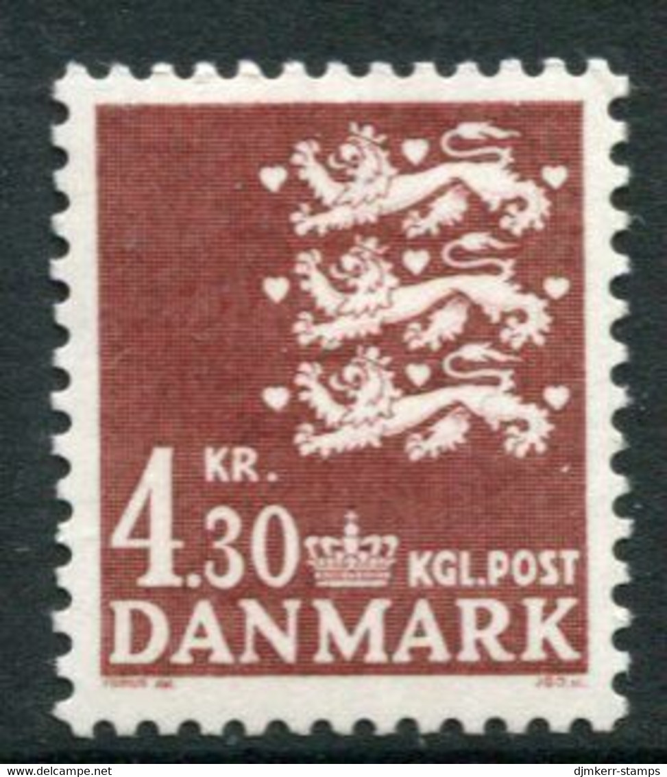 DENMARK 1980 Small Arms Definitive 4.30 Kr. MNH / ** Michel 711 - Ongebruikt