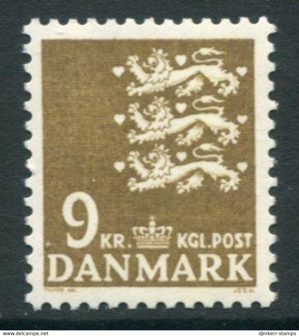 DENMARK 1977 Small Arms Definitive 9 Kr. MNH / ** Michel 652 - Ongebruikt