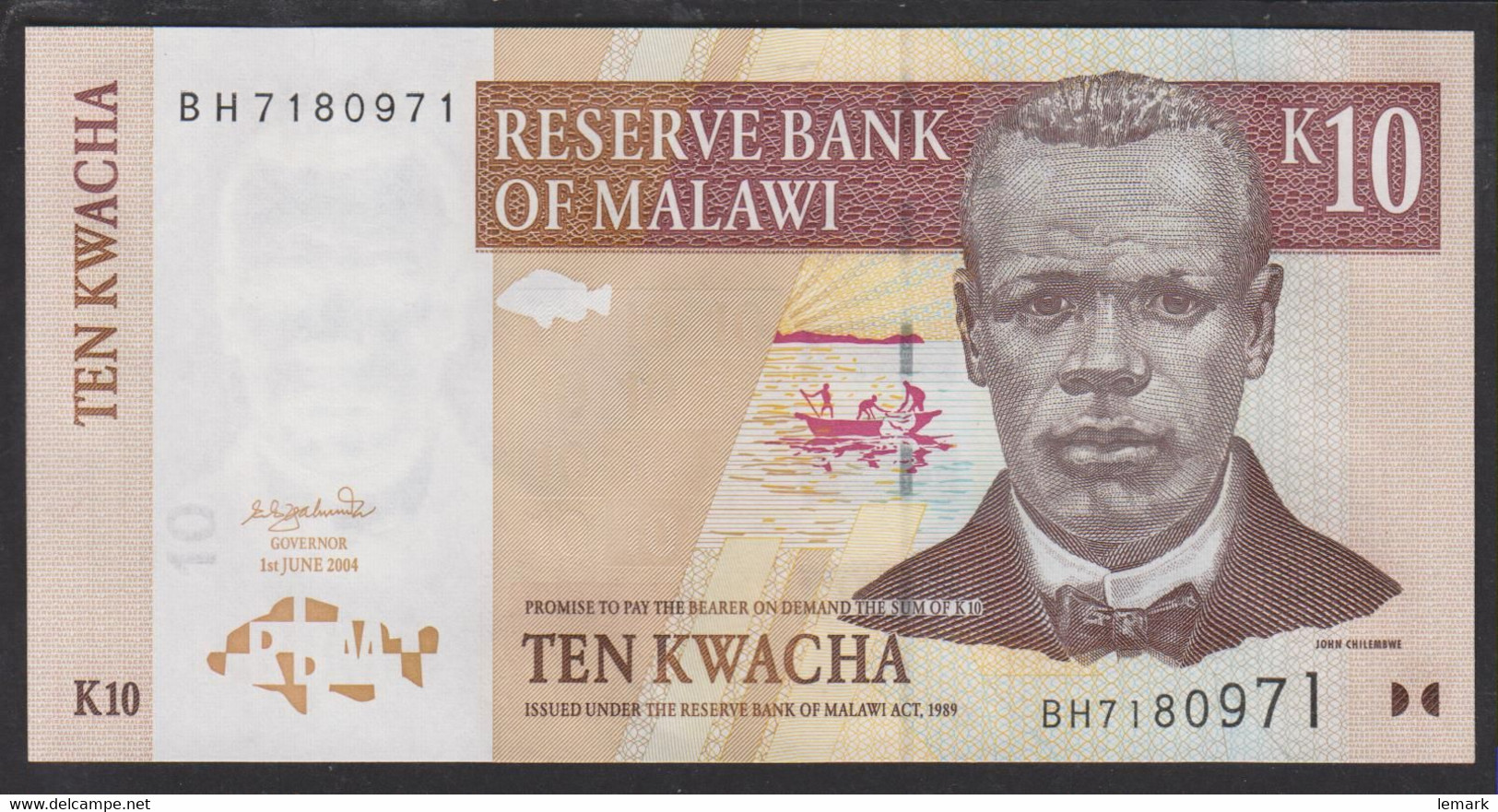 Malawi 10 Kwacha 2004 P51 UNC - Malawi