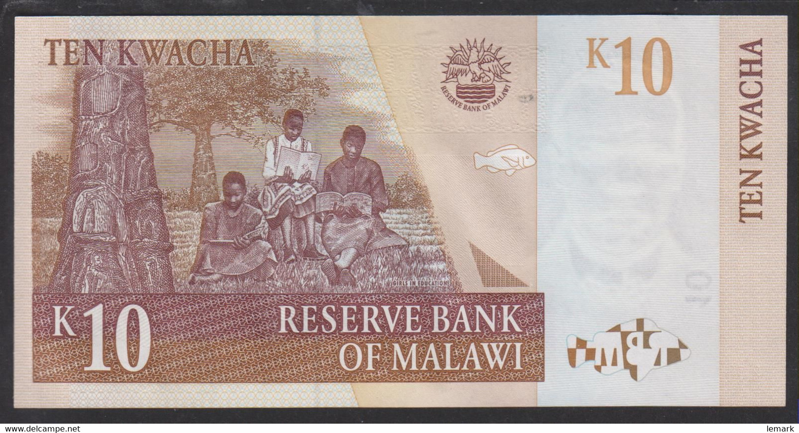 Malawi 10 Kwacha 2004 P51 UNC - Malawi