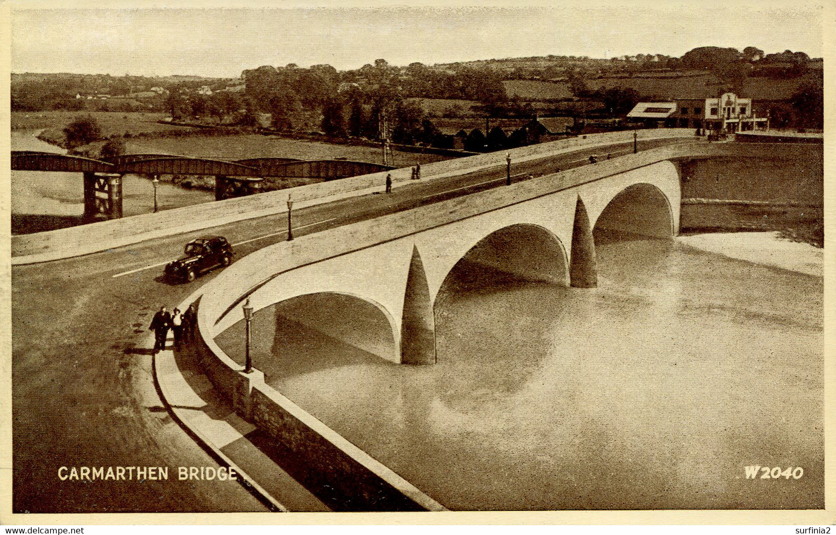 DYFED - CARMARTHEN BRIDGE Dyf307 - Carmarthenshire