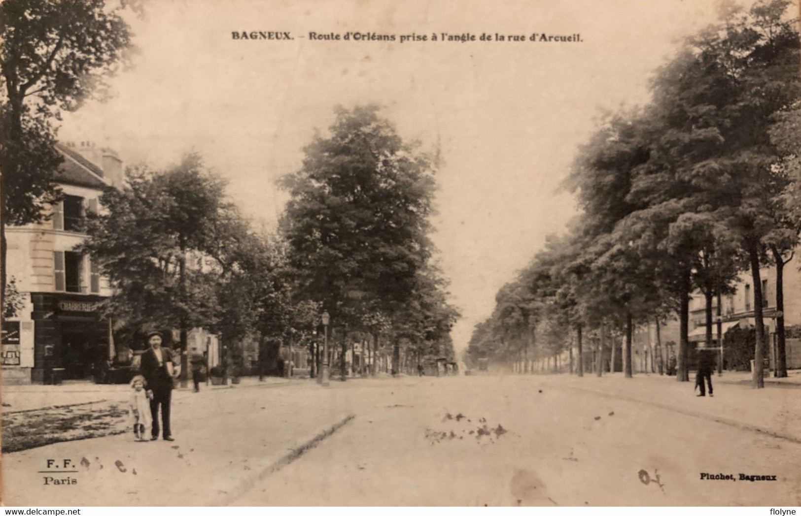 Bagneux - Route D’Orléans Prise à L’angle De La Rue D’arcueil - Chabrerie - Bagneux