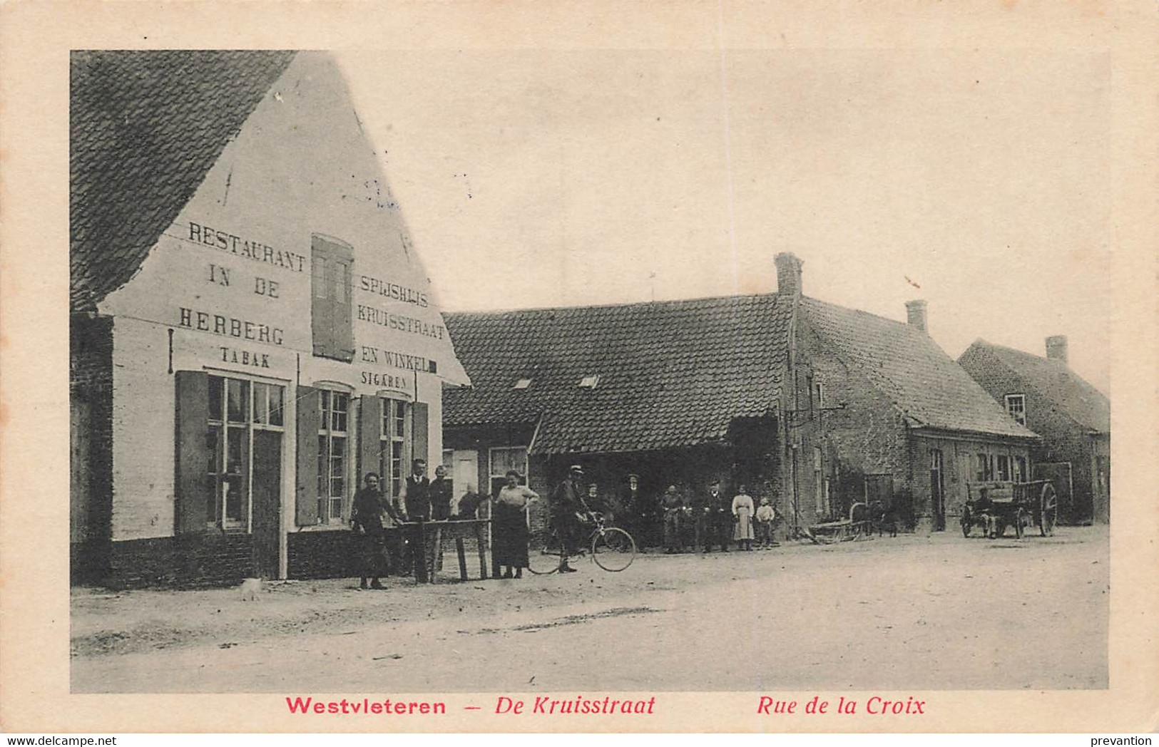 WESTVLETEREN - De Kruisstraat - Rue De La Croix - Vleteren