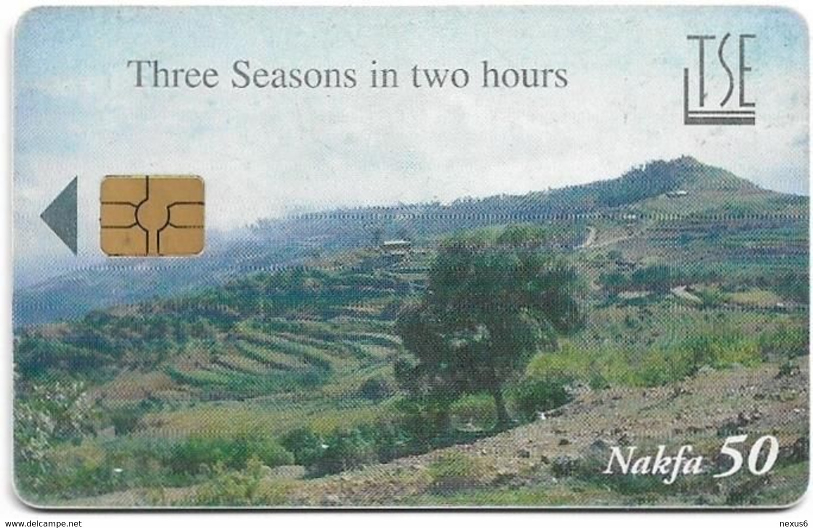 Eritrea - T.S.E. - Three Seasons In Two Hours #4, Gem5 Black, 1997, 50Nfk, Used - Eritrea