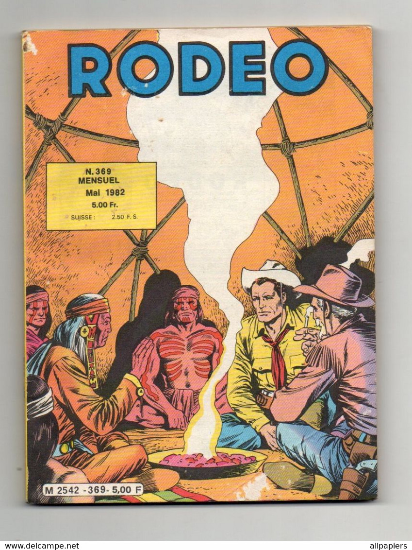 Rodeo N°369 Tex - Auto Stop - Apprenez à Skier Avec Stenmark - éditions LUG De 1982 - Rodeo