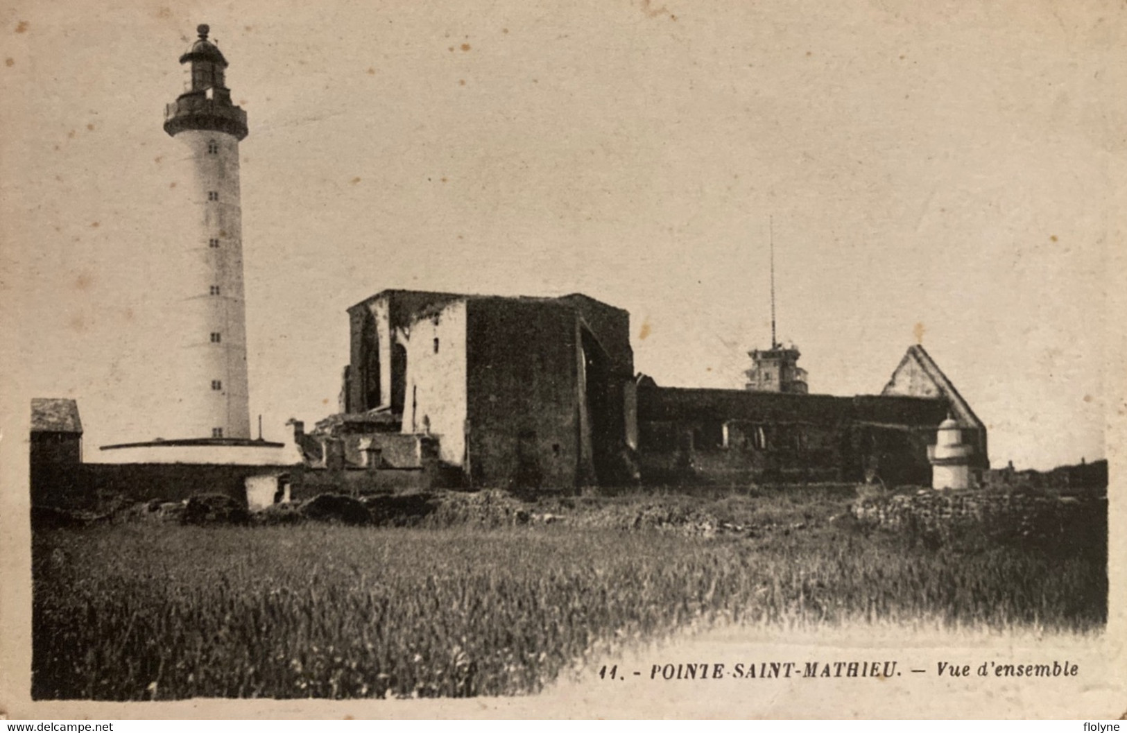 Plougonvelin - La Pointe St Mathieu - Vue D’ensemble - Le Phare - Sémaphore - Plougonvelin