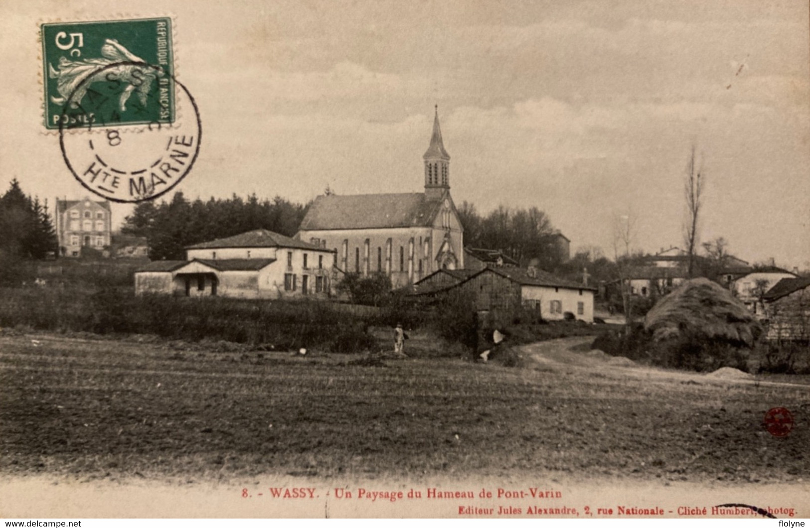 Wassy - Un Paysage Du Hameau De Pont Varin - Route Du Village - Wassy