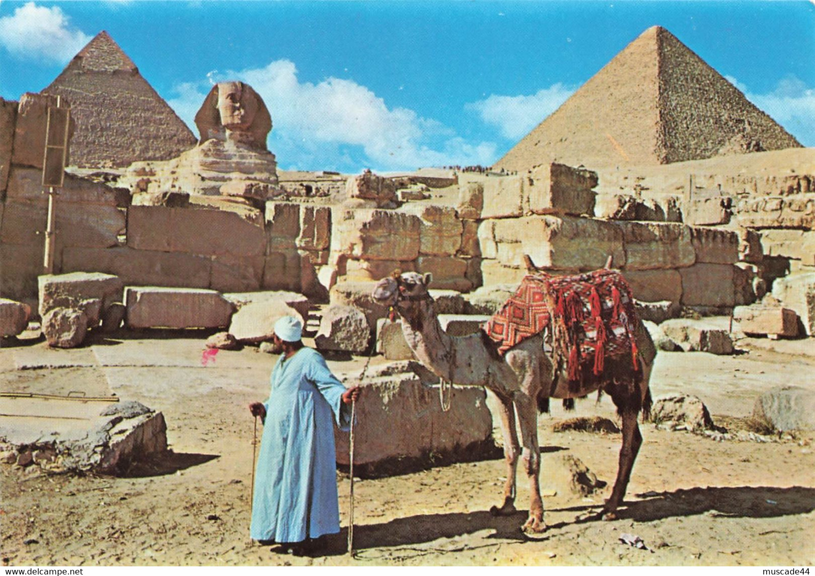 GIZA - THE GREAT SPHYNX AND KEOPS PYRAMID - Kafr Ad-Dawwar